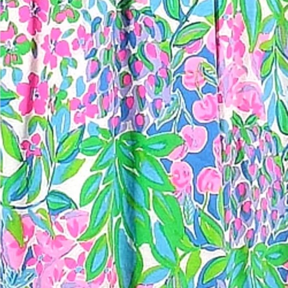 EUC Lily Pulitzer Juliet Ruffle MIDI Dress Wore Once To Church - Picture 10 of 11
